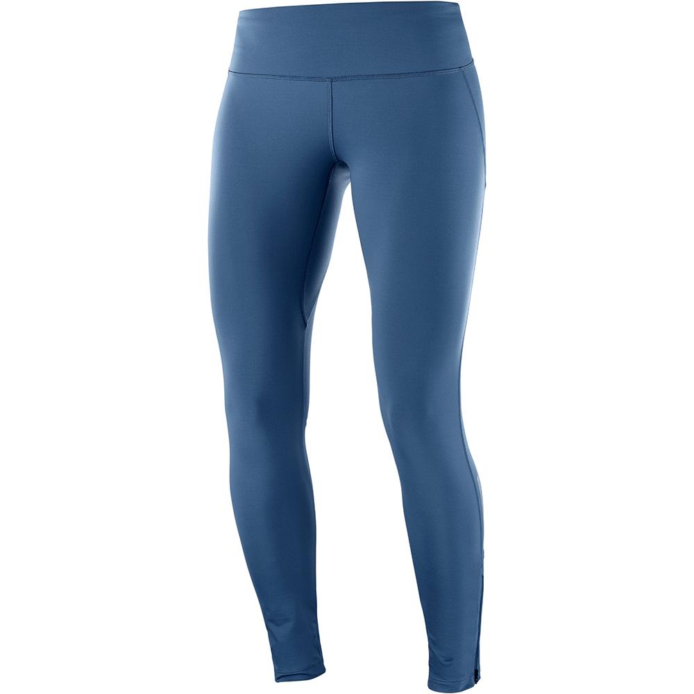 Leggins Salomon Mujer Oscuro - Salomon Argentina AGILE WARM W,741859-MOH